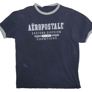☠️5/$20☠️AEROPOSTALE| MENS short sleeve crew neck graphic tee Large